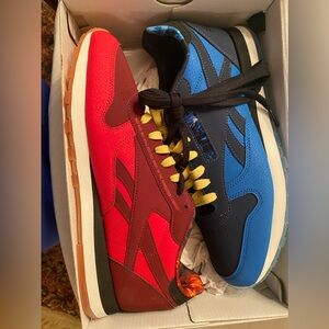 Unique sneaks! Reebok fire and ice